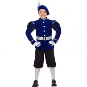 DISFRAZ DE PAJE REY MAGO AZUL INFANTIL
