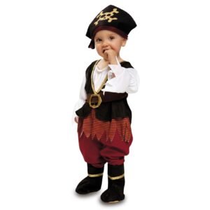 DISFRAZ DE PIRATA BUCANERO BEBÉ NIÑA