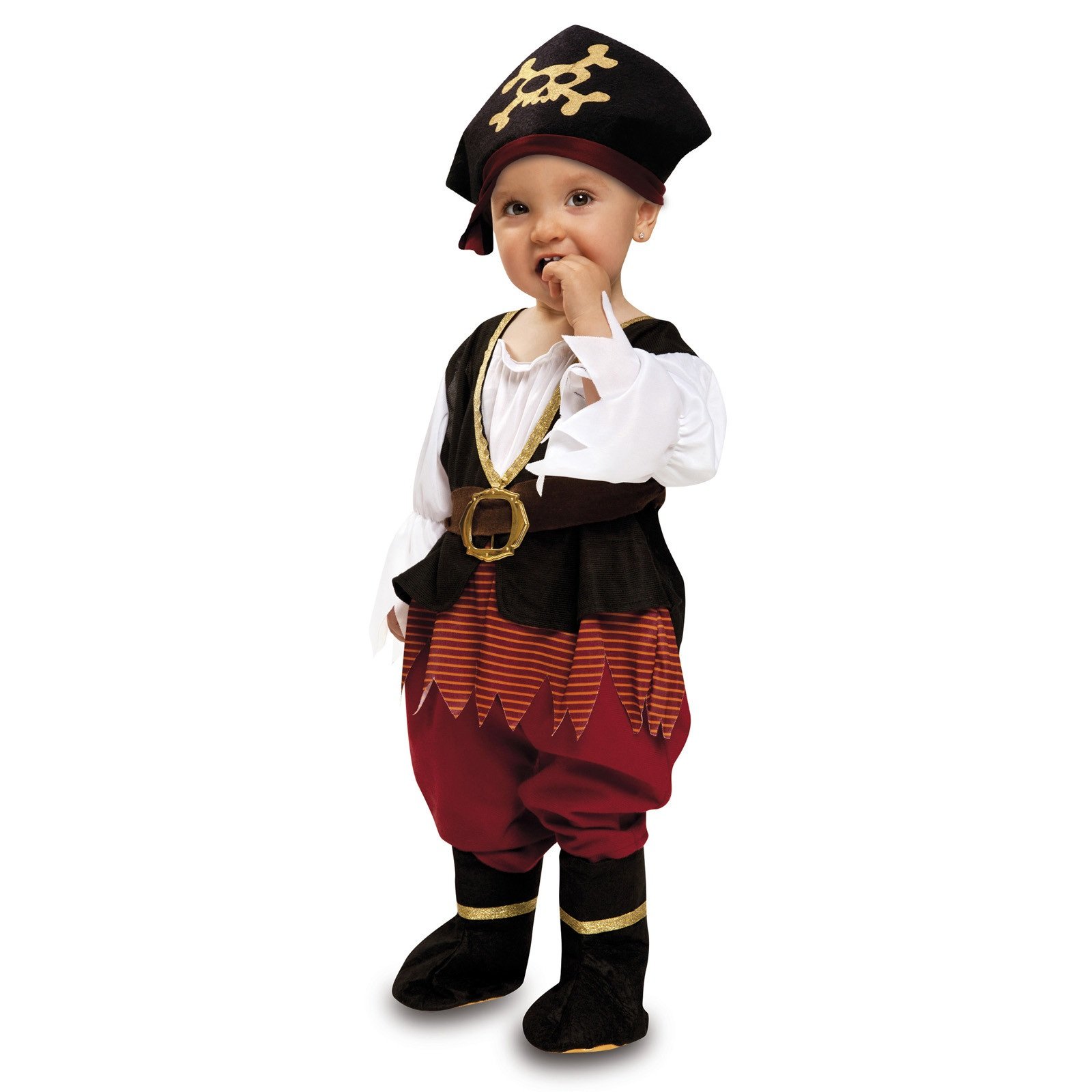 DISFRAZ DE PIRATA BUCANERO BEBÉ NIÑA
