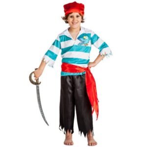 DISFRAZ DE PIRATA LORO NIÑO