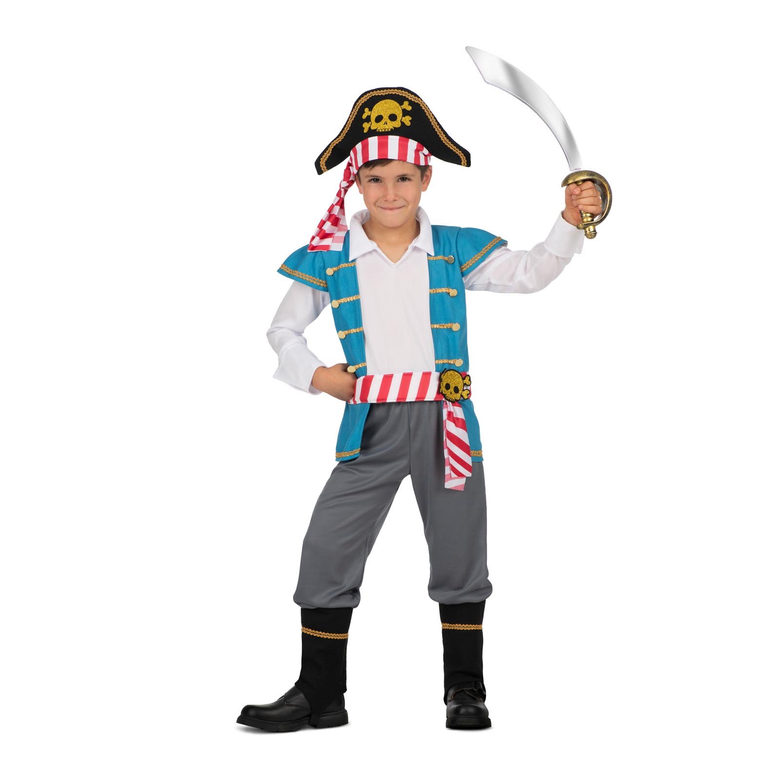 DISFRAZ DE PIRATA PARA NIÑO