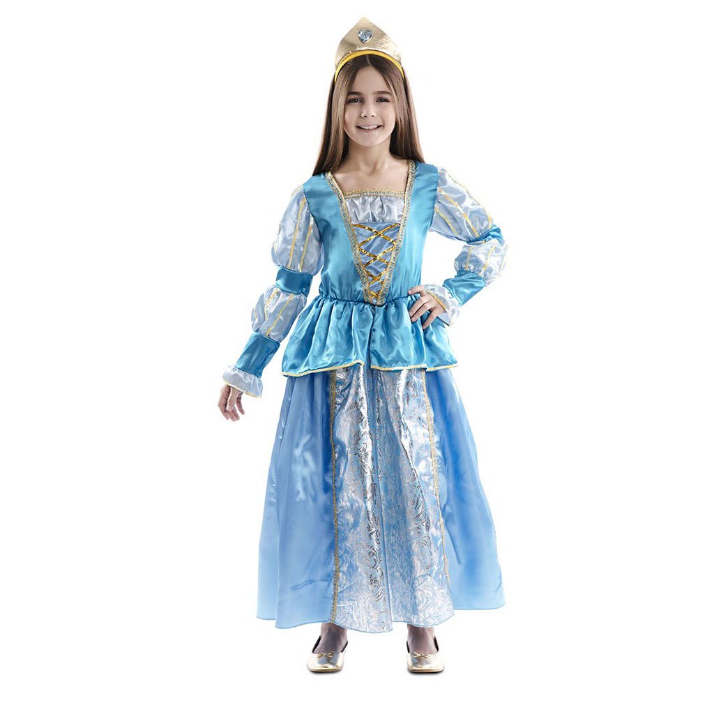 DISFRAZ DE PRINCESA AZUL NIÑA