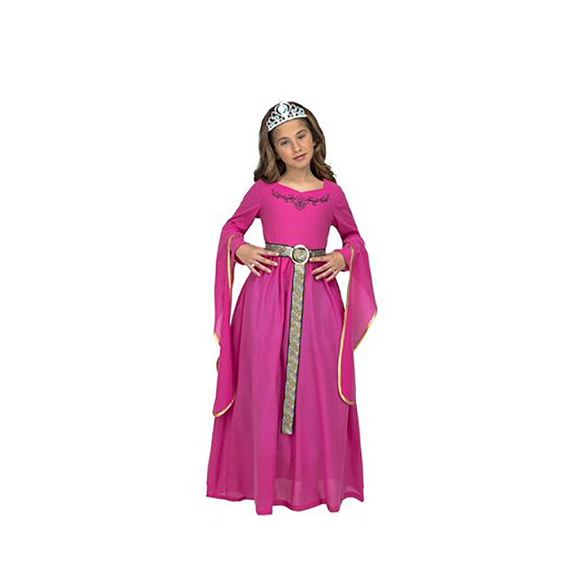 DISFRAZ DE PRINCESA ROSA PARA NIÑA