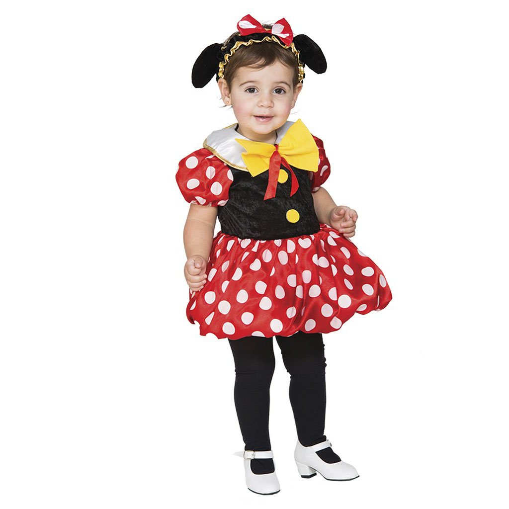 DISFRAZ DE RATITA MINNIE NIÑA