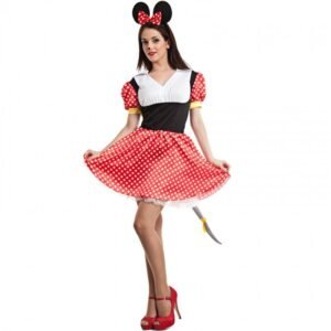 DISFRAZ DE RATONCITA MINNIE PARA MUJER