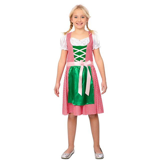 DISFRAZ DE TIROLESA PARA NIÑA