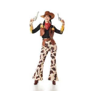 DISFRAZ DE VAQUERA COW GIRL MUJER