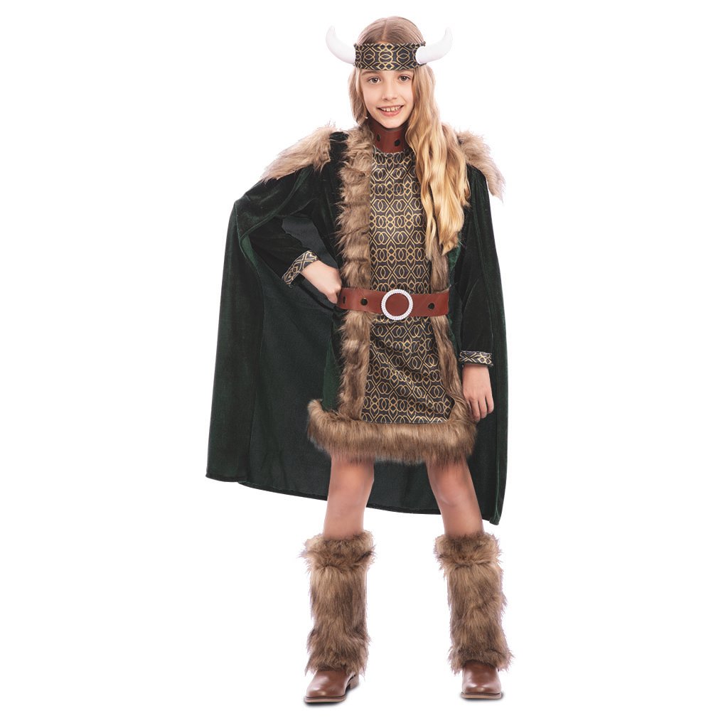 DISFRAZ DE VIKINGA DELUXE NIÑA