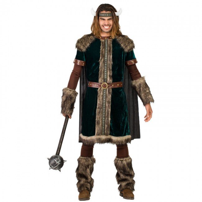 DISFRAZ DE VIKINGO NÓRDICO PARA HOMBRE
