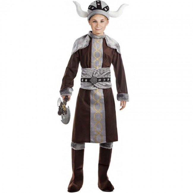 DISFRAZ DE VIKINGO SALVAJE PARA NIÑO