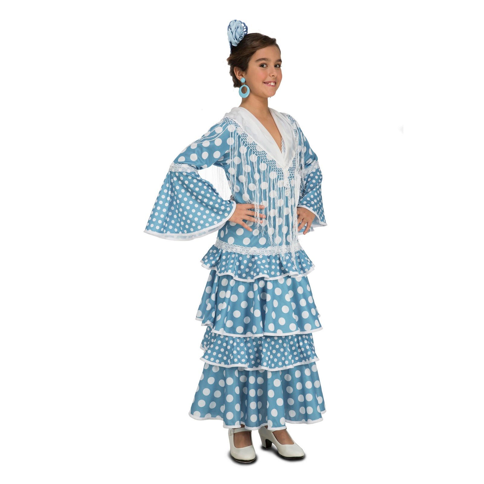 DISFRAZ DE FLAMENCA HUELVA NIÑA