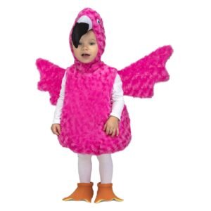 DISFRAZ DE FLAMENCO PELUCHE BEBÉ