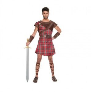 DISFRAZ  GUERRERO  BRAVEHEART HOMBRE