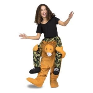 DISFRAZ DE LEÓN A HOMBROS UNISEX