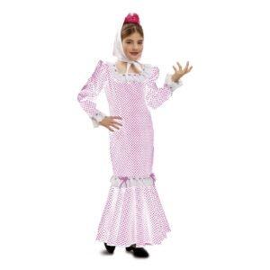 DISFRAZ DE MADRILEÑA BLANCO BEBE