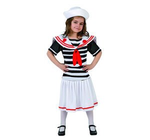 DISFRAZ DE MARINERA INFANTIL