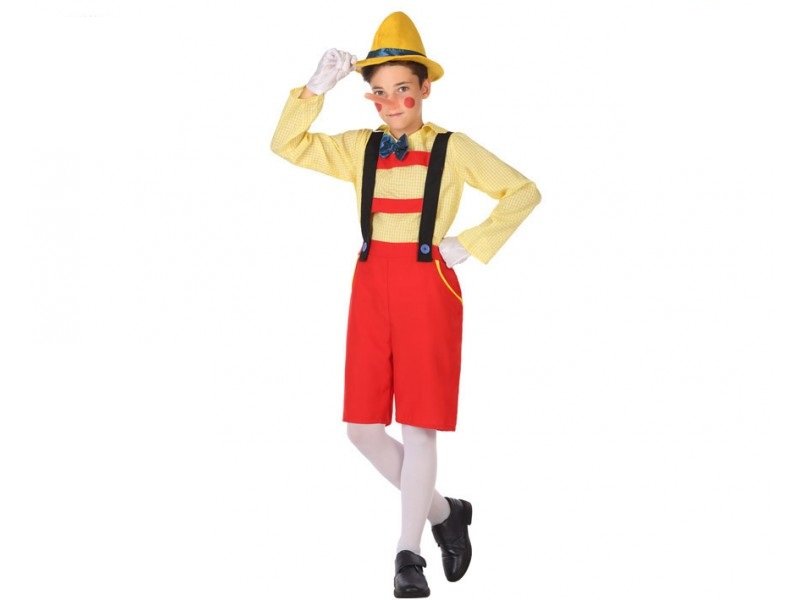 DISFRAZ DE PINOCHO NIÑO