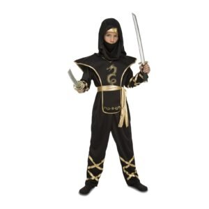 DISFRAZ DE NINJA NEGRO NIÑO