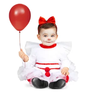 DISFRAZ DE PAYASO ATERRADOR BEBÉ NIÑA