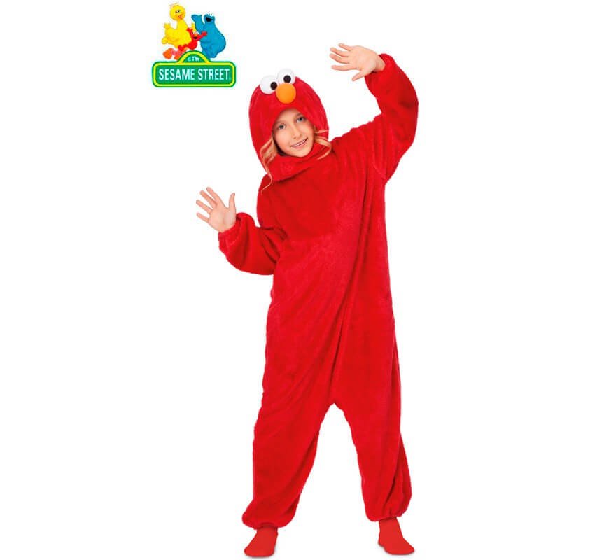 DISFRAZ DE ELMO BARRIO SÉSAMO INFANTIL