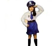 DISFRAZ DE POLICIA URBANA NIÑA