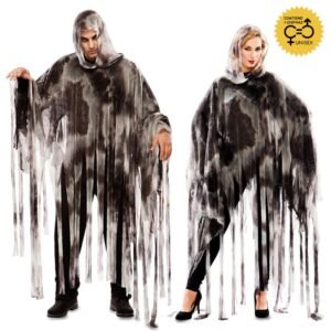 DISFRAZ DE PONCHO FANTASMA ADULTO
