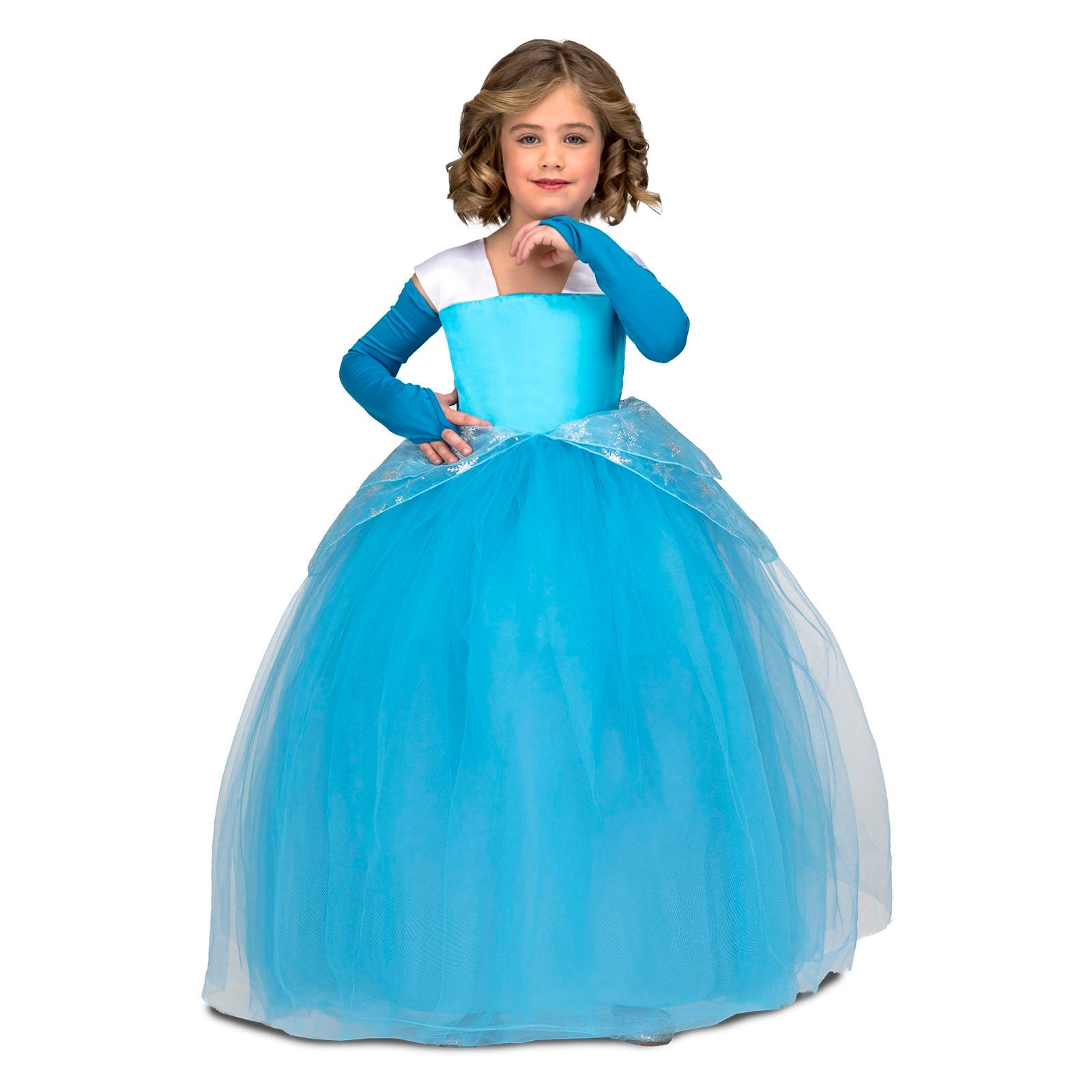 DISFRAZ DE PRINCESA TUTÚ AZUL NIÑA