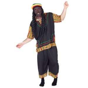 DISFRAZ DE RASTAFARI ADULTO