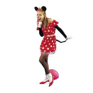 DISFRAZ DE RATITA MINNIE ADULTO