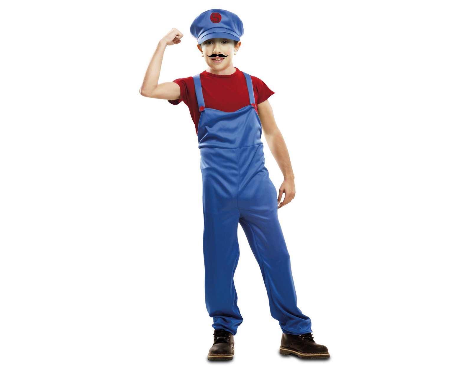 DISFRAZ DE SUPERMARIO NIÑO