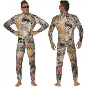 DISFRAZ DE YAKUZA HOMBRE