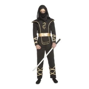 DISFRAZ DE NINJA NEGRO HOMBRE