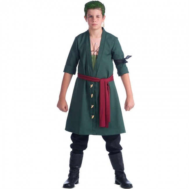 DISFRAZ DE RORONOA ZORO PARA NIÑO
