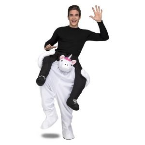 DISFRAZ UNICORNIO A HOMBROS ADULTO