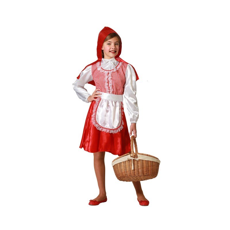 DISFRAZ DE CAPERUCITA ROJA PARA NIÑA