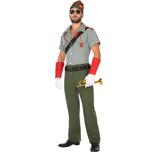 DISFRAZ DE MILITAR LEGIONARIO HOMBRE