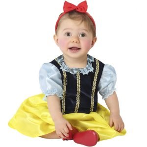 DISFRAZ DE BLANCANIEVES PARA BEBÉ