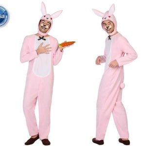 DISFRAZ DE CONEJO ROSA HOMBRE