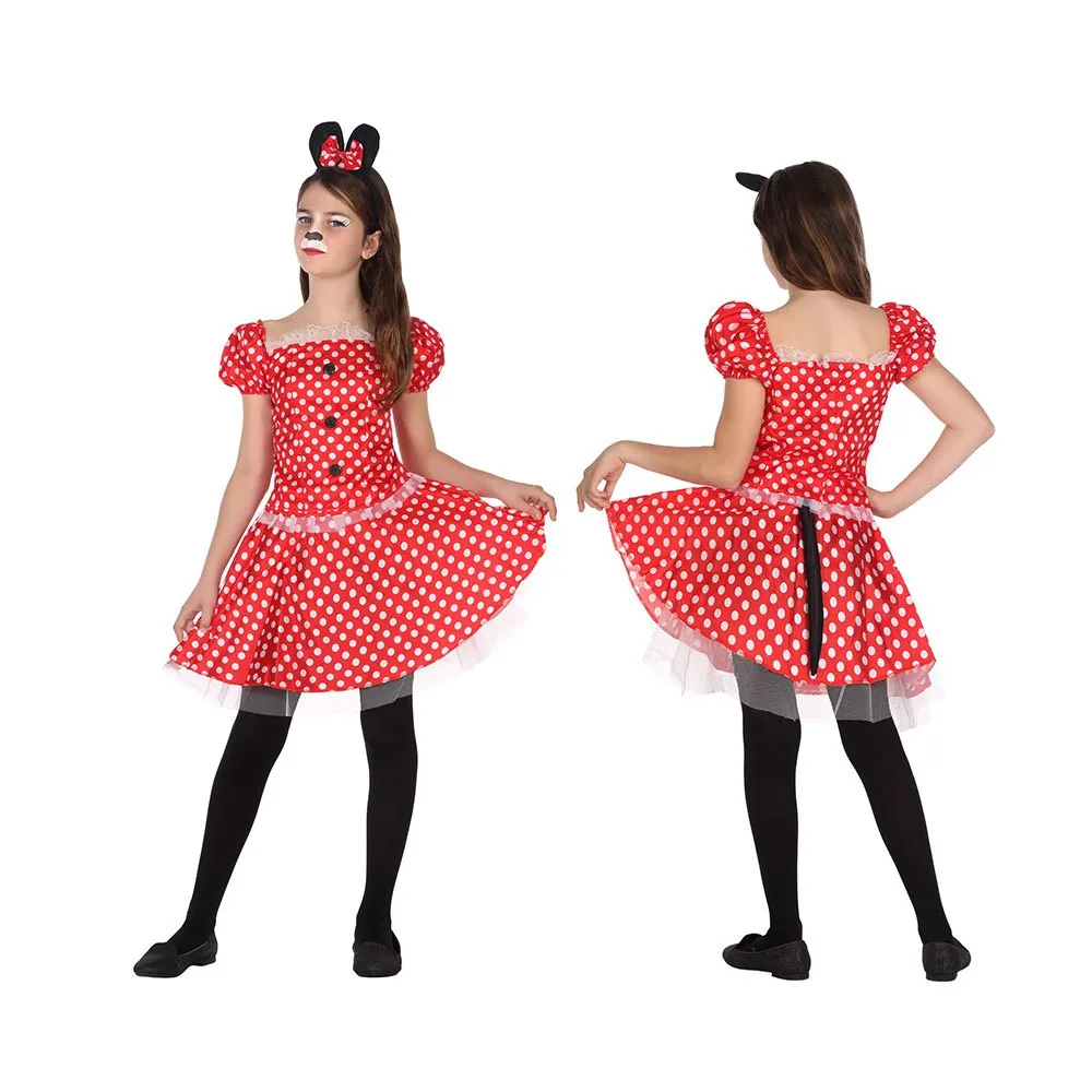 DISFRAZ DE RATONCITA MINNIE NIÑA