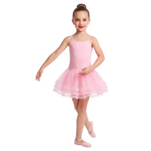 DISFRAZ DE BAILARINA BALLET ROSA PARA NIÑA