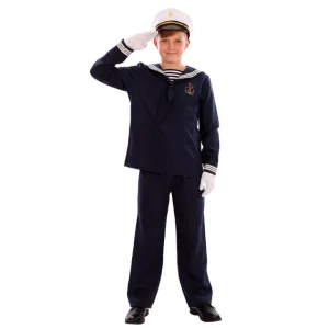DISFRAZ DE MARINERO AZUL PARA NIÑO