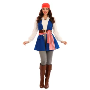 DISFRAZ DE PIRATA JACKELINE PARA MUJER