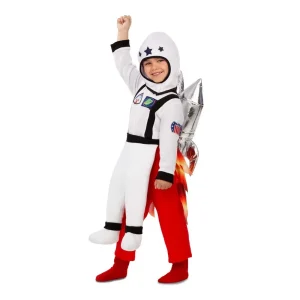 DISFRAZ DE ASTRONAUTA CON COHETE PARA NIÑO