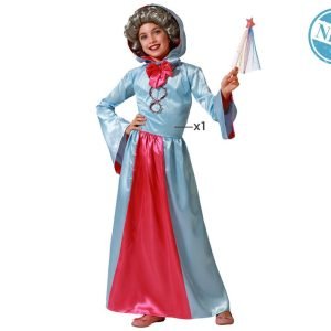 DISFRAZ DE HADA MADRINA AZUL PARA NIÑA