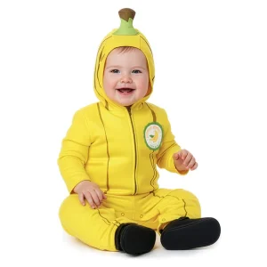 DISFRAZ DE PLÁTANO DELUXE PARA BEBÉ