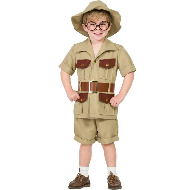 DISFRAZ DE EXPLORADOR PARA NIÑO
