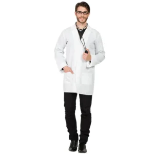 DISFRAZ DE BATA DE DOCTOR ADULTO UNISEX