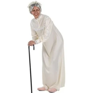 DISFRAZ DE CAMISÓN ABUELA PARA MUJER