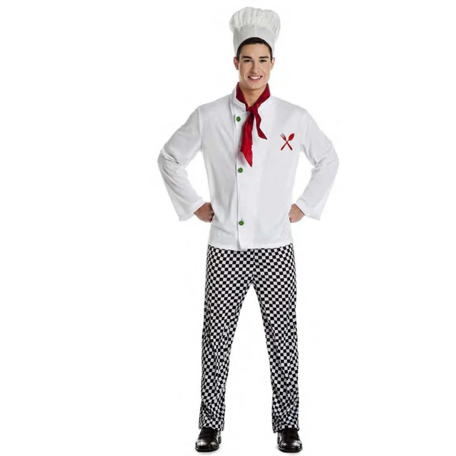 DISFRAZ DE COCINERO PARA HOMBRE