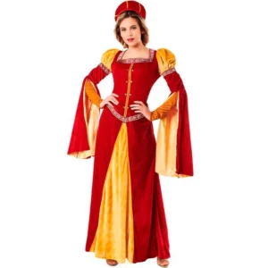 DISFRAZ DE PRINCESA MEDIEVAL PARA MUJER